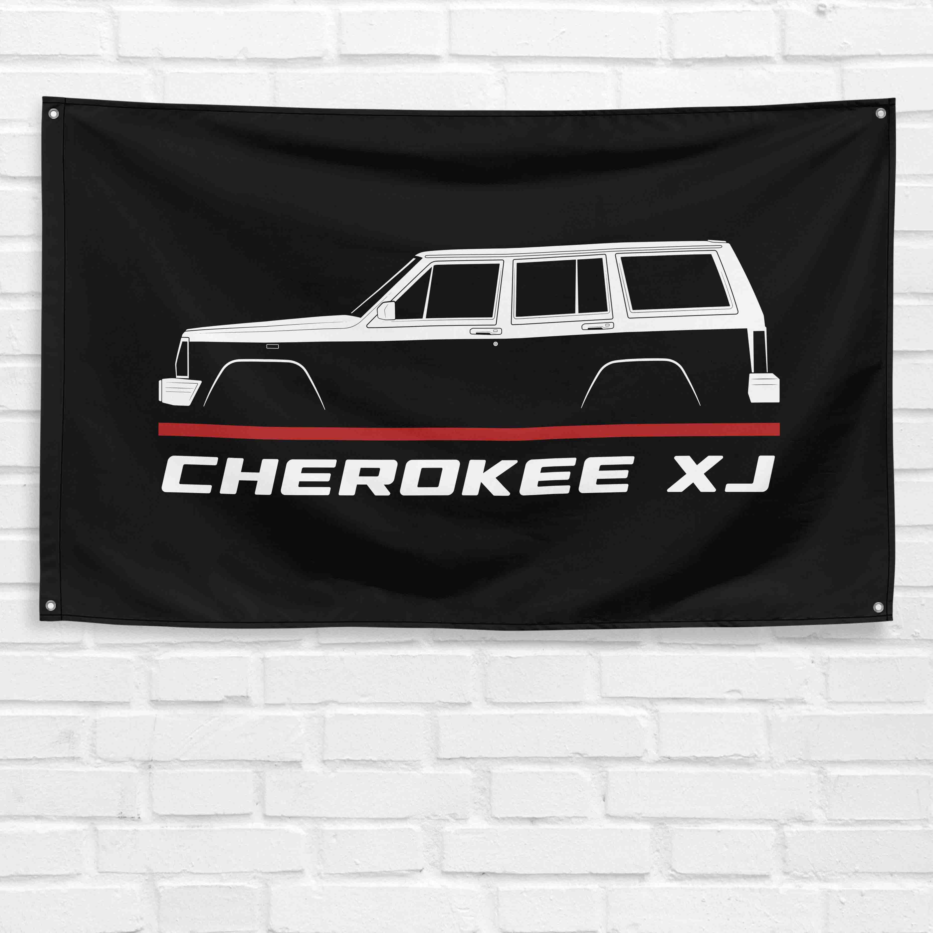 Cherokee XJ 1983-2001 3x5 ft Flag Garage Wall Decor Birthday Gift Banner