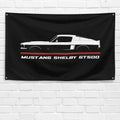 Mustang Shelby GT500 1967-1968 3x5 ft Flag Garage Wall Decor Banner