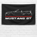 Mustang GT 1994-95 Convertible 3x5 ft Flag Garage Wall Decor Banner