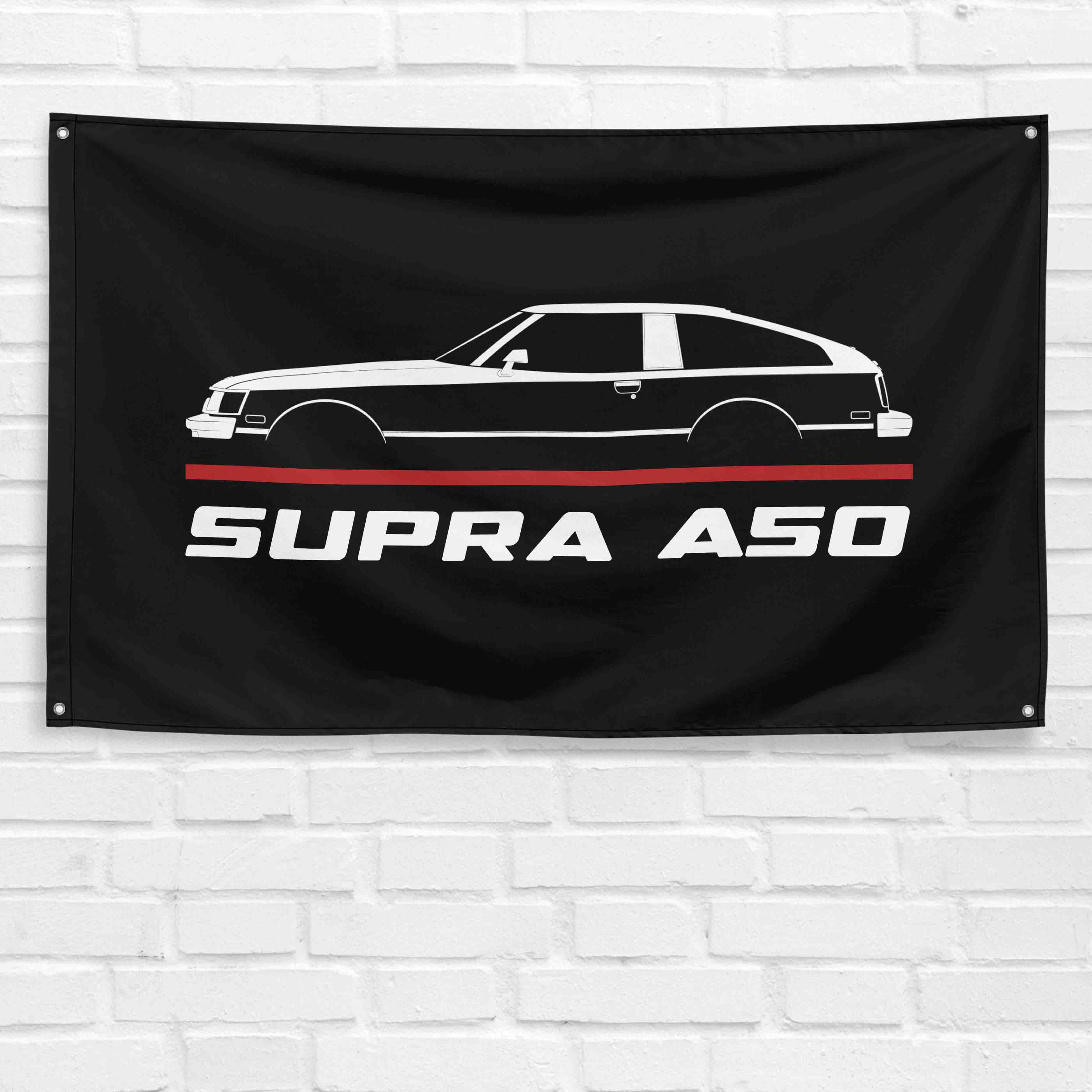 Supra A50 1978-1981 3x5 ft Flag Garage Wall Decor Birthday Gift Banner