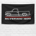 Silverado 1500 Truck 3x5 ft Flag Garage Wall Decor Birthday Gift Banner