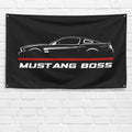 Mustang Boss 302 2011 3x5 ft Flag Garage Wall Decor Birthday Gift Banner