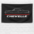 Chevelle 1967 3x5 ft Flag Garage Wall Decor Birthday Gift Banner