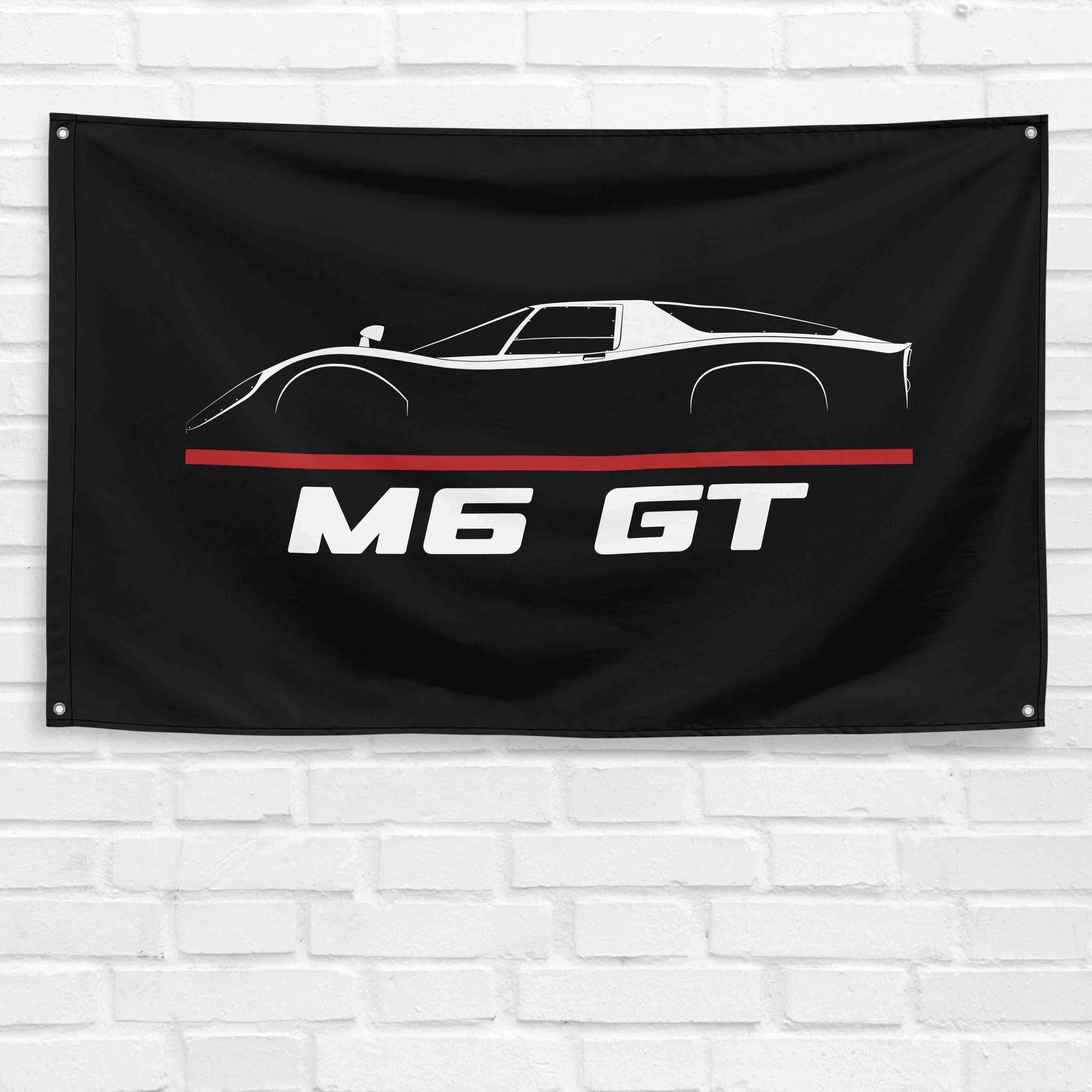 M6 GT 1969-1970 3x5 ft Flag Garage Wall Decor Birthday Gift Banner