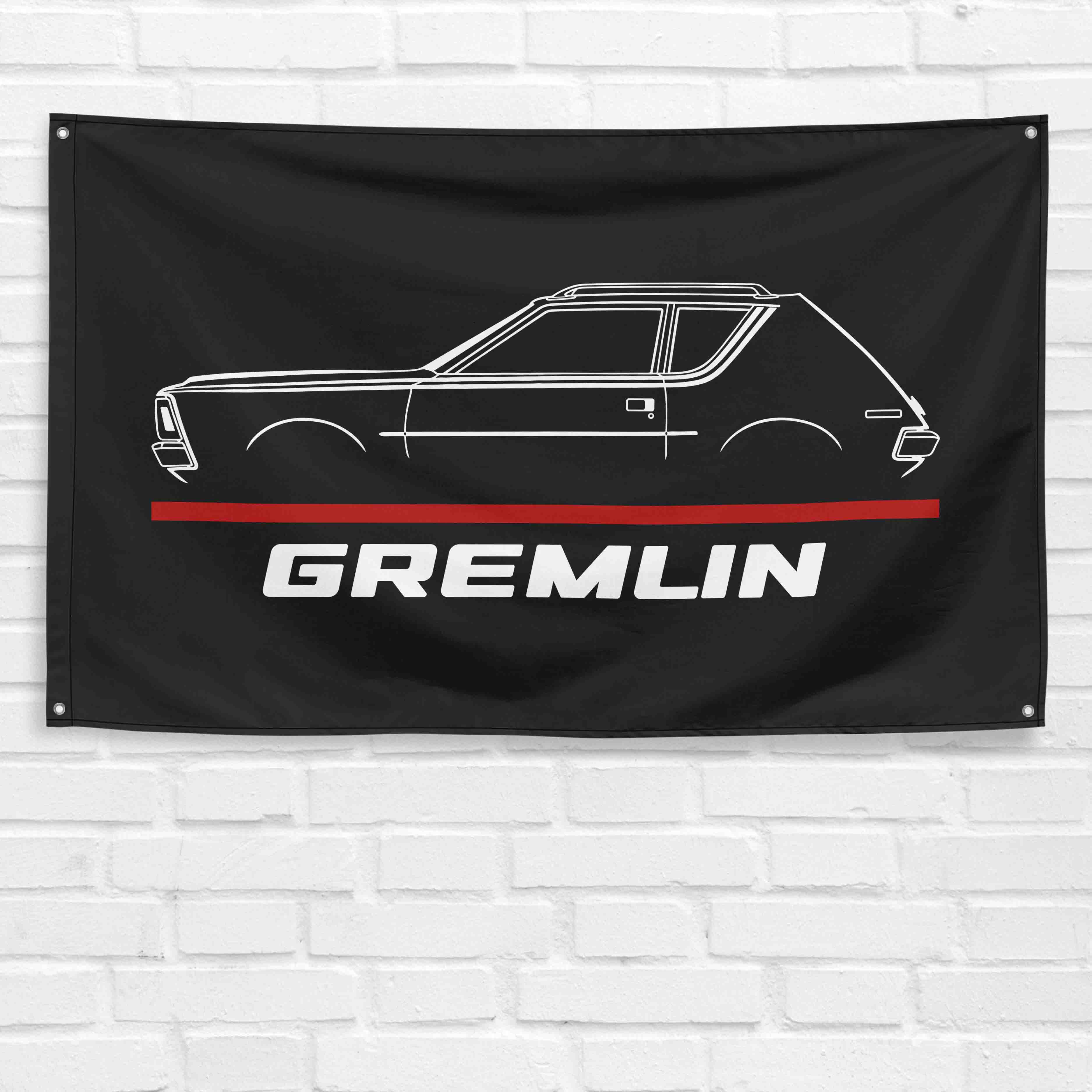 Gremlin 3x5 ft Flag Garage Wall Decor Birthday Gift Banner