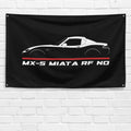 MX-5 Miata RF ND 2016-2020 3x5 ft Flag Garage Wall Decor Birthday Gift Banner
