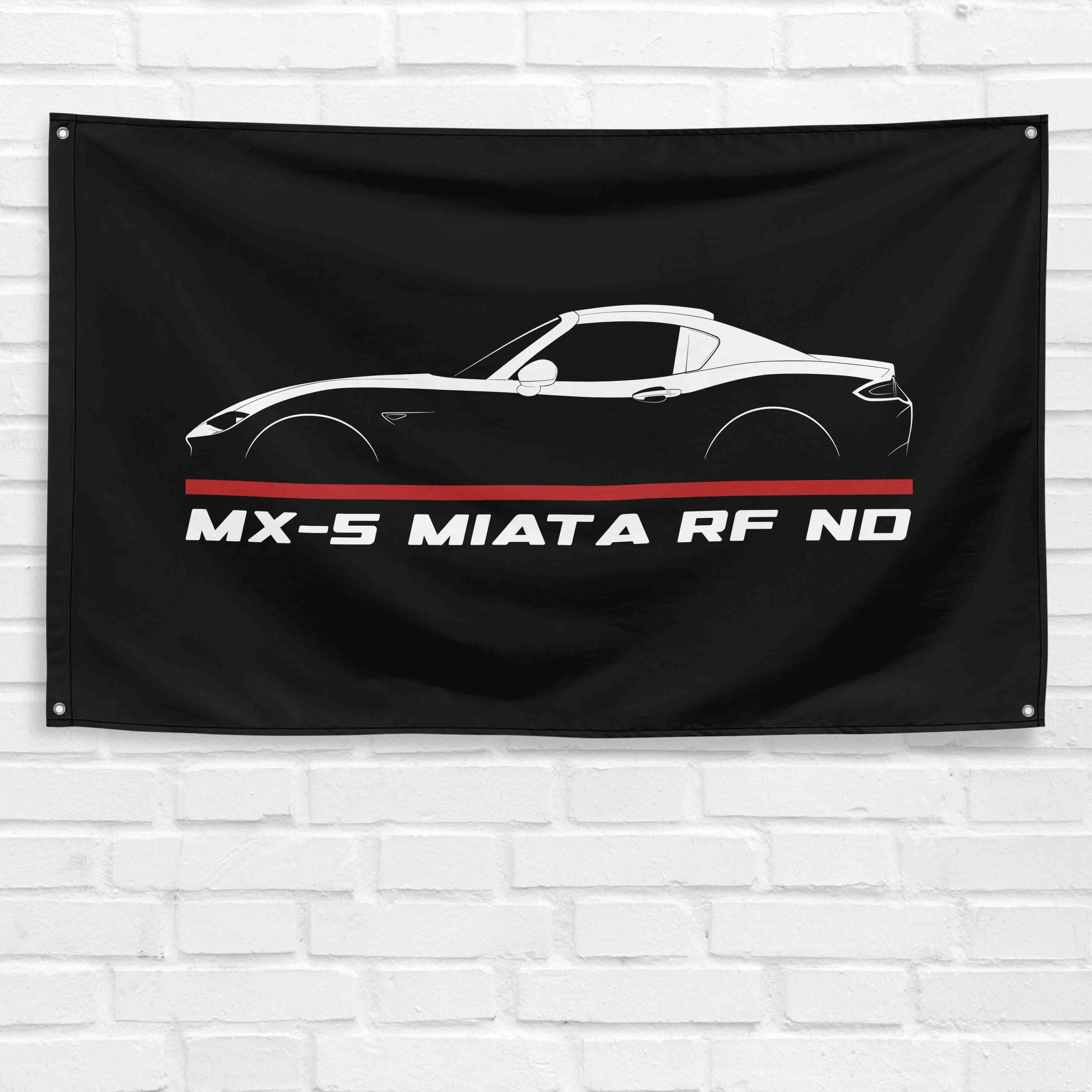 MX-5 Miata RF ND 2016-2020 3x5 ft Flag Garage Wall Decor Birthday Gift Banner