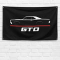 GTO 1965-1967 3x5 ft Flag Garage Wall Decor Birthday Gift Banner