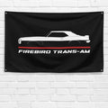 Firebird Trans-Am 1967-1969 3x5 ft Flag Garage Wall Decor Birthday Gift Banner