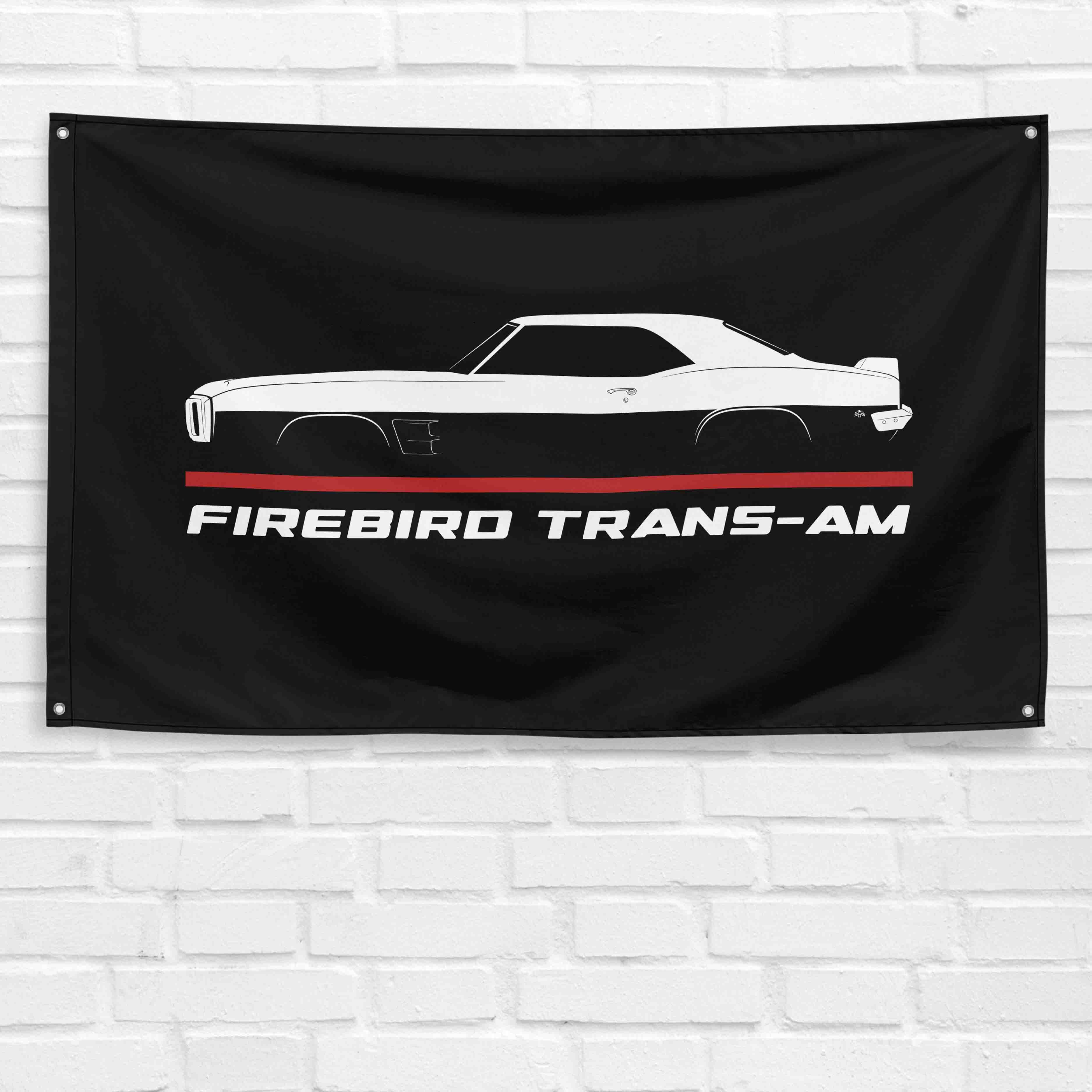 Firebird Trans-Am 1967-1969 3x5 ft Flag Garage Wall Decor Birthday Gift Banner