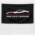 599 GTB Fiorano 2006-2012 3x5 ft Flag Garage Wall Decor Birthday Gift Banner