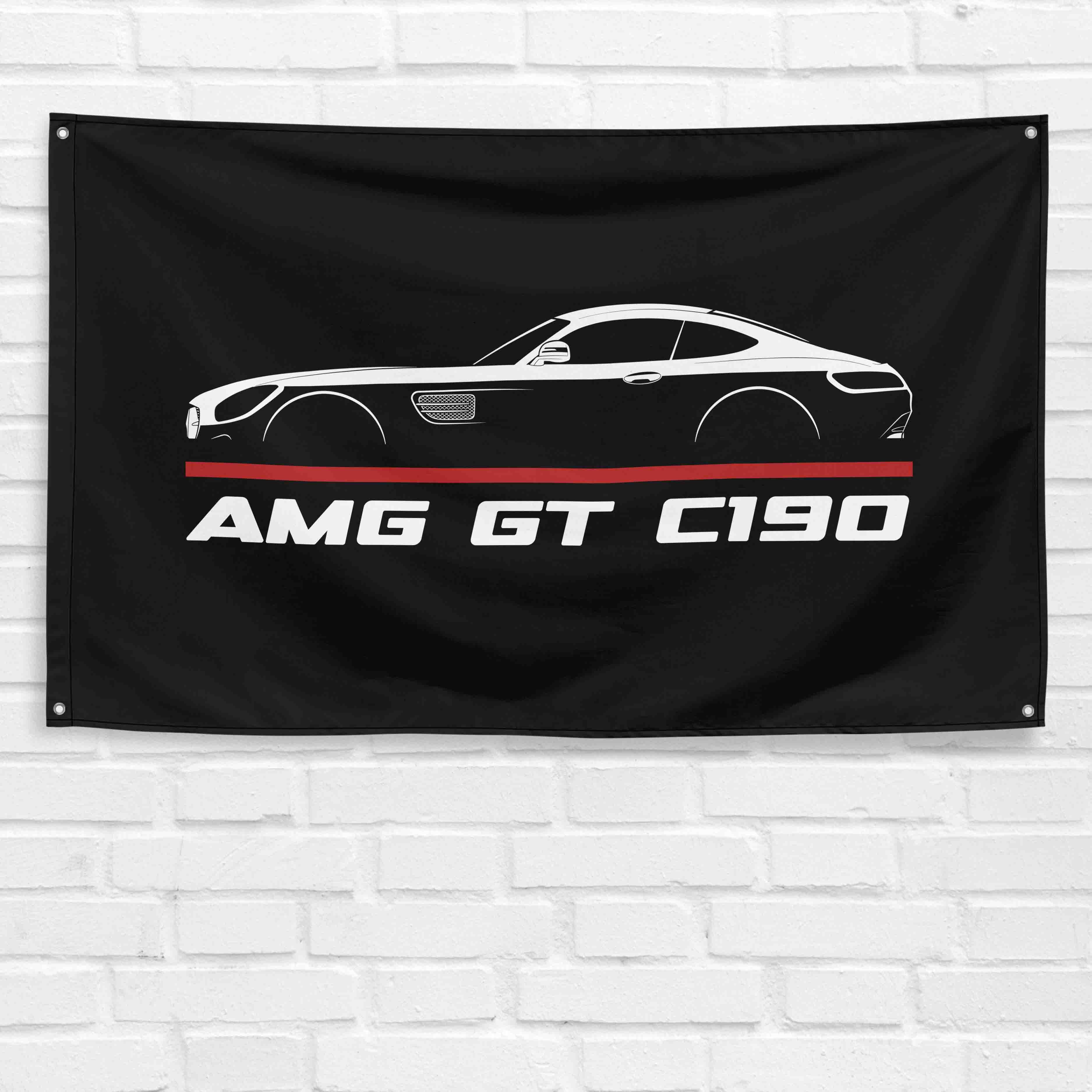 AMG GT C190 2020 3x5 ft Flag Garage Wall Decor Birthday Gift Banner