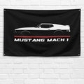 Mustang Mach 1 1971-1973 3x5 ft Flag Garage Wall Decor Birthday Gift Banner