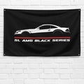 SL AMG Black Series 2008-2011 3x5 ft Flag Garage Wall Decor Birthday Gift Banner