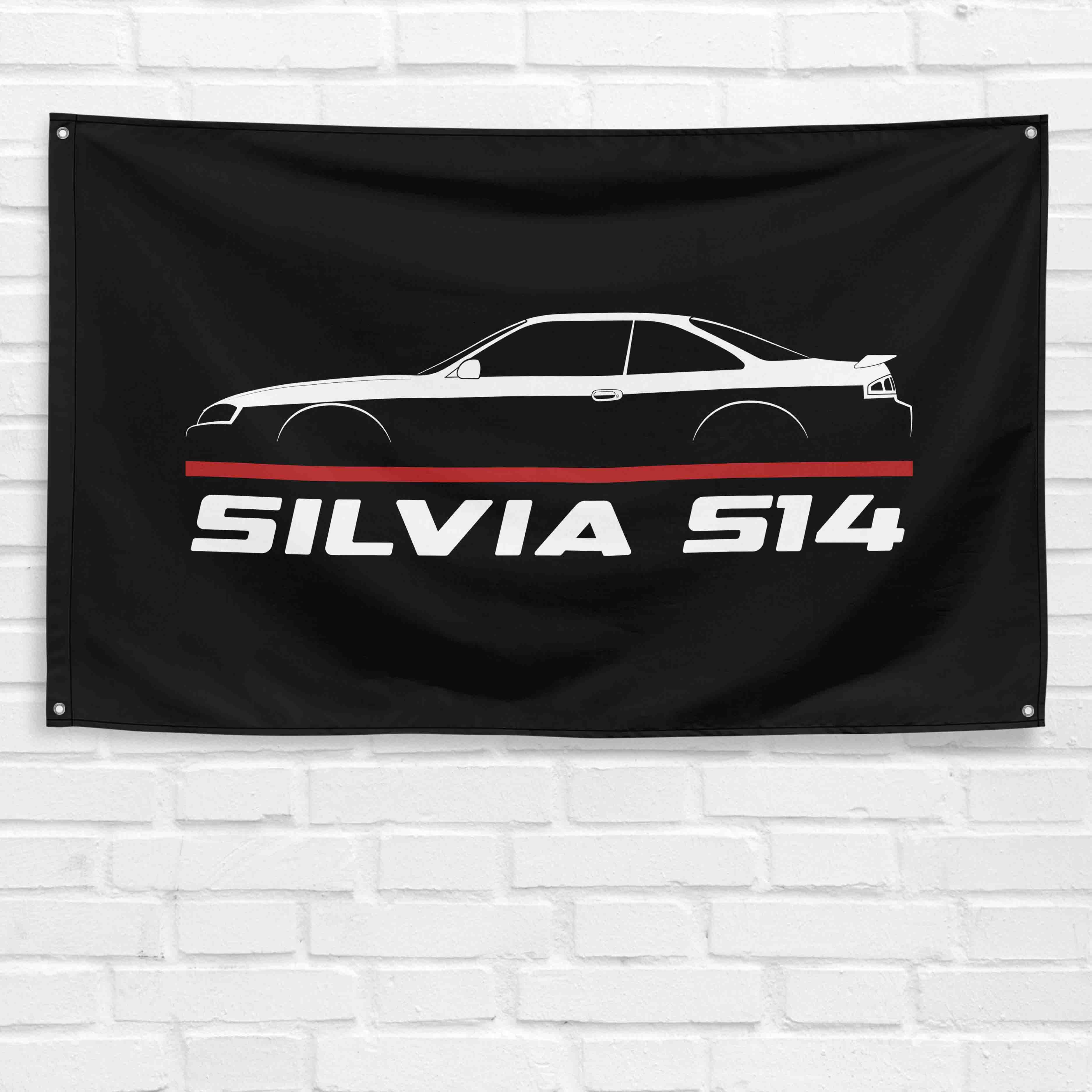 Silvia S15 1999-2002 3x5 ft Flag Garage Wall Decor Birthday Gift Banner