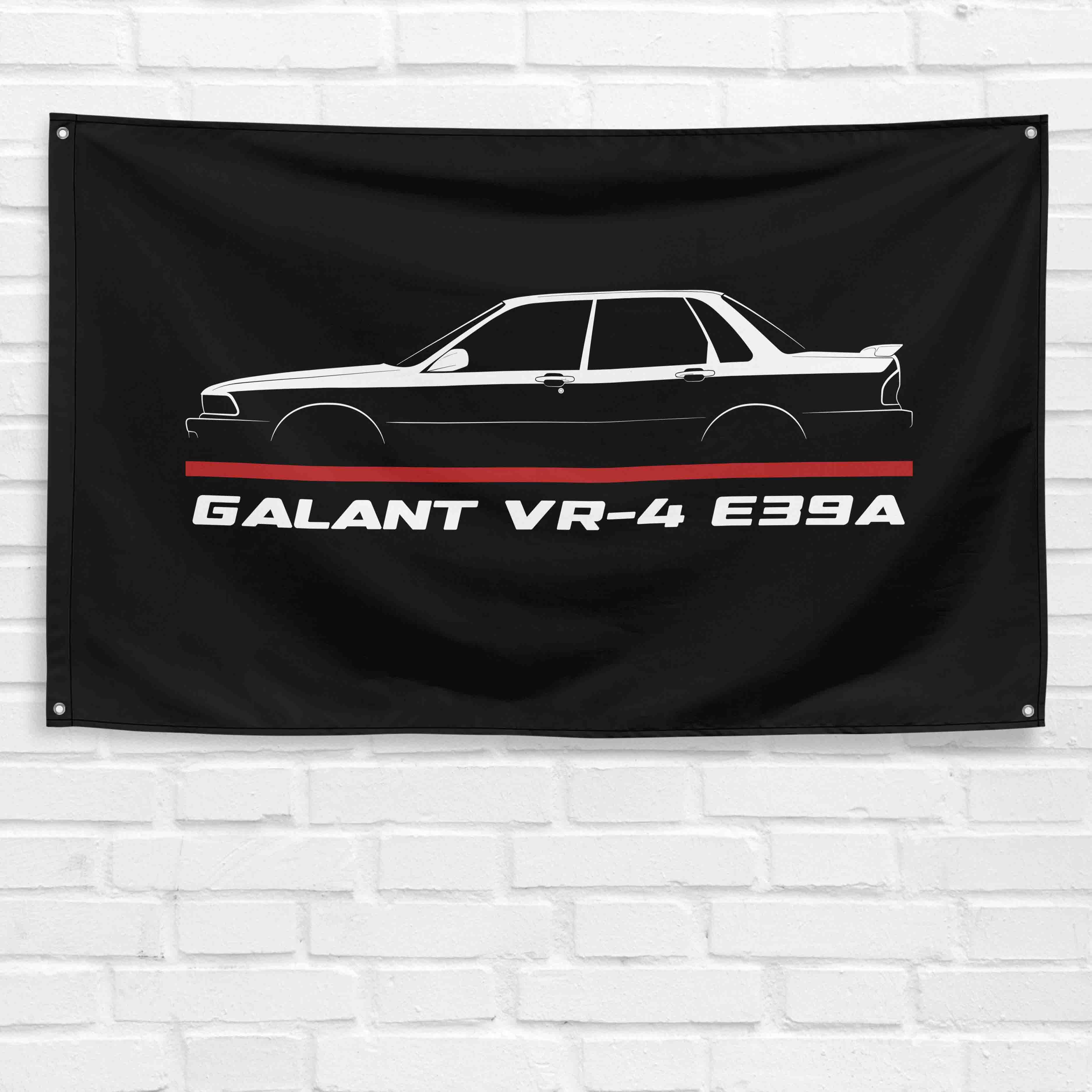 Galant VR-4 E39A 1987-1992 3x5 ft Flag Garage Wall Decor Birthday Gift Banner