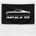 Impala SS 1967 3x5 ft Flag Garage Wall Decor Birthday Gift Banner