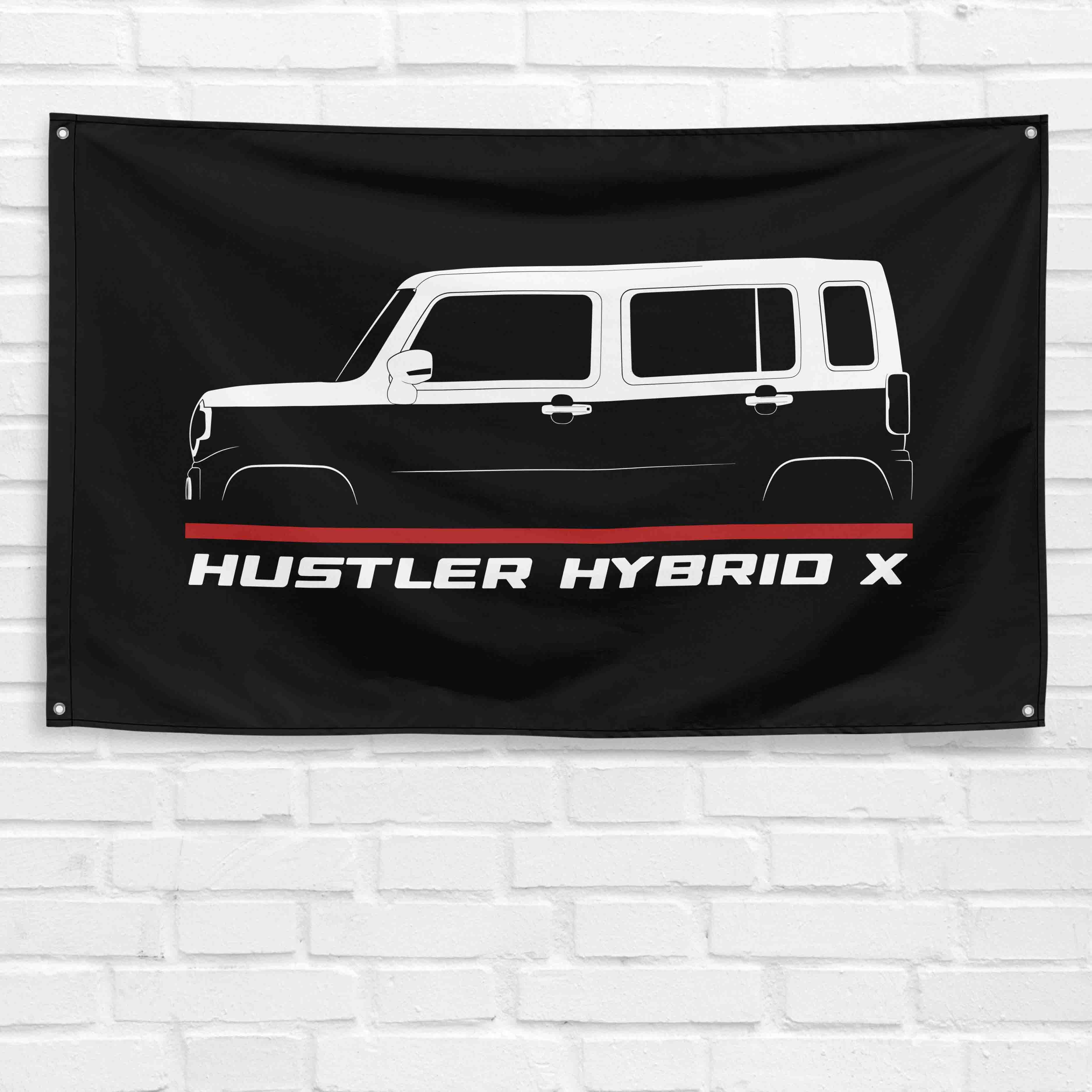 Hustler Hybrid X 2020-2022 3x5 ft Flag Garage Wall Decor Birthday Gift Banner