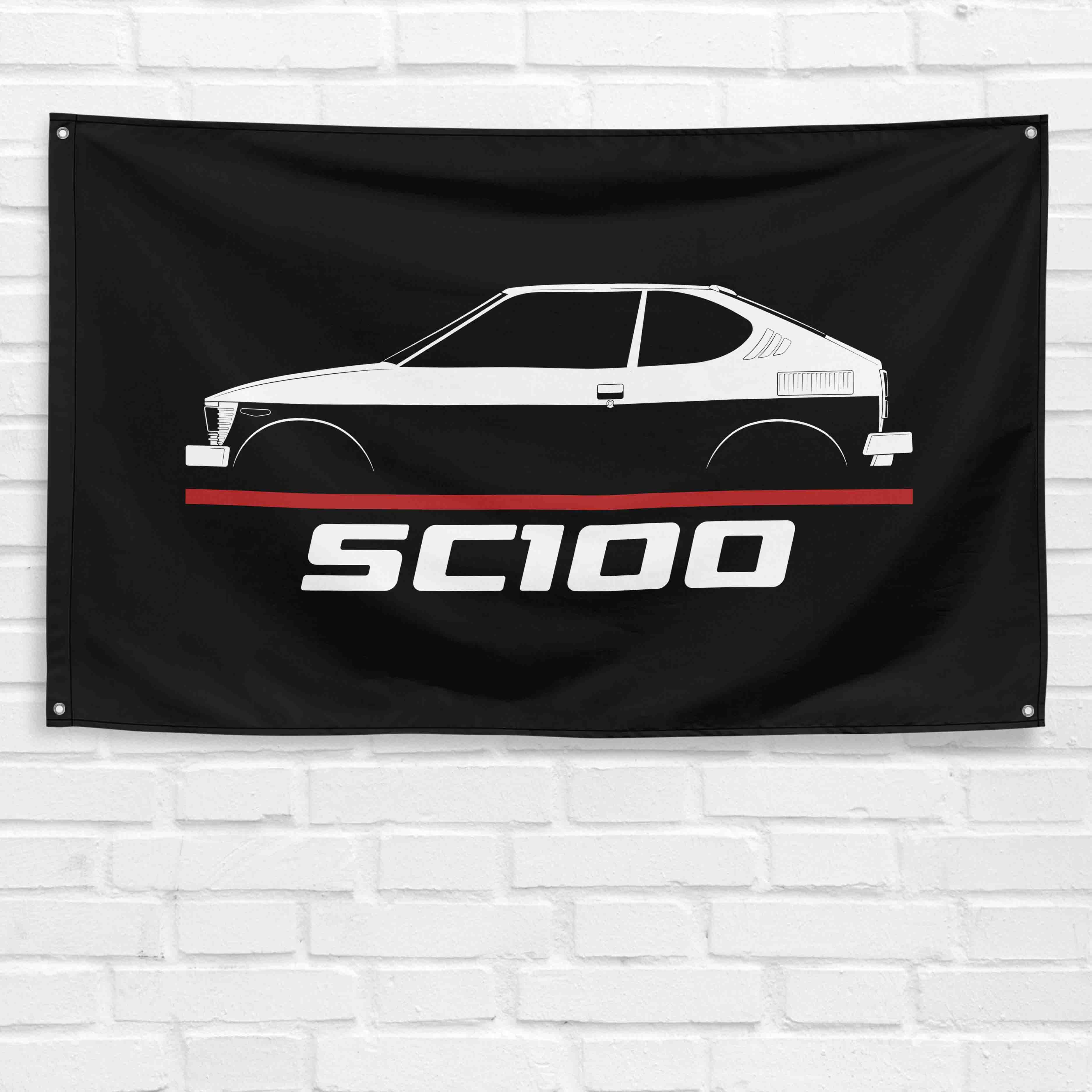 SC100 1978-1982 3x5 ft Flag Garage Wall Decor Birthday Gift Banner