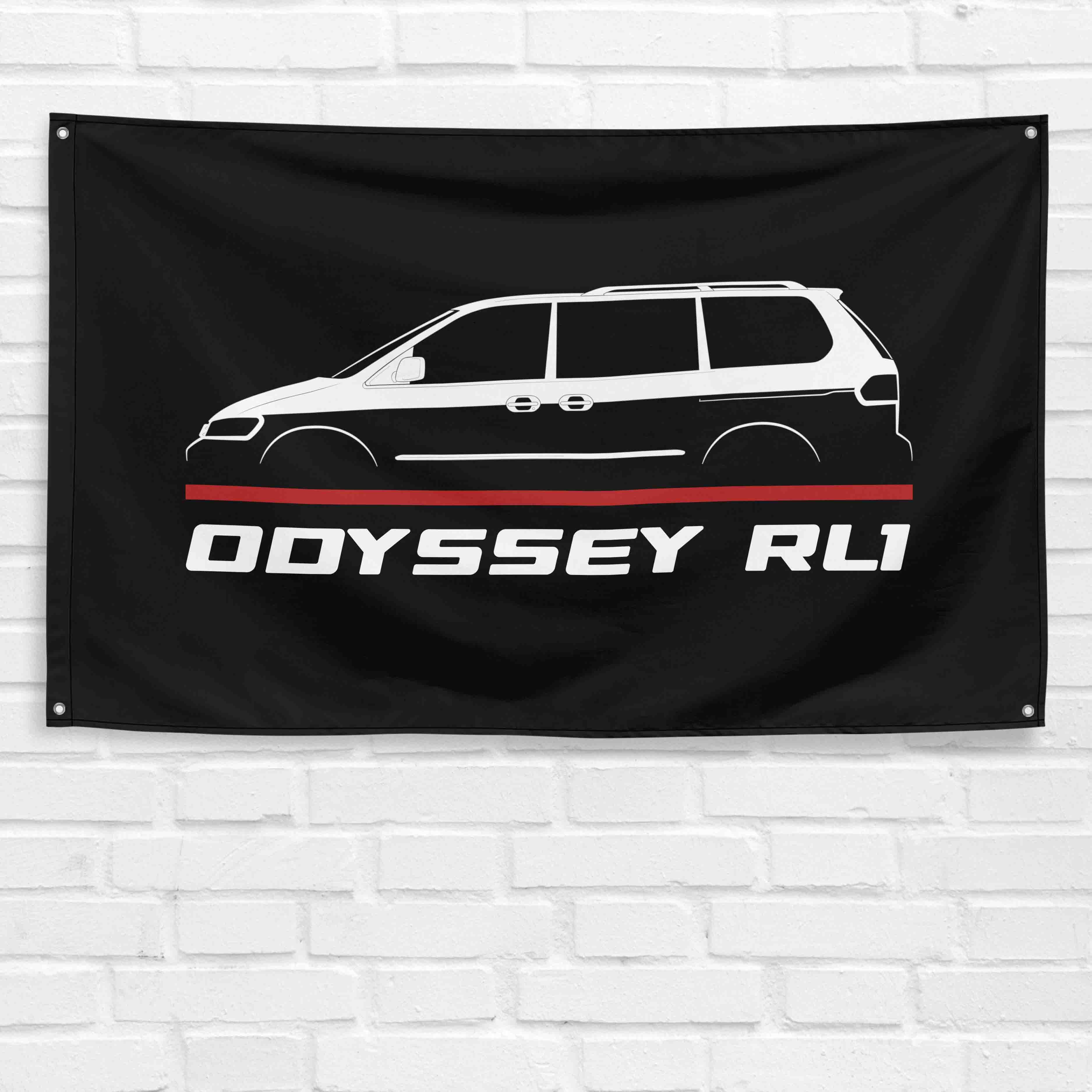 Odyssey RL1 1999-2004 3x5 ft Flag Garage Wall Decor Birthday Gift Banner
