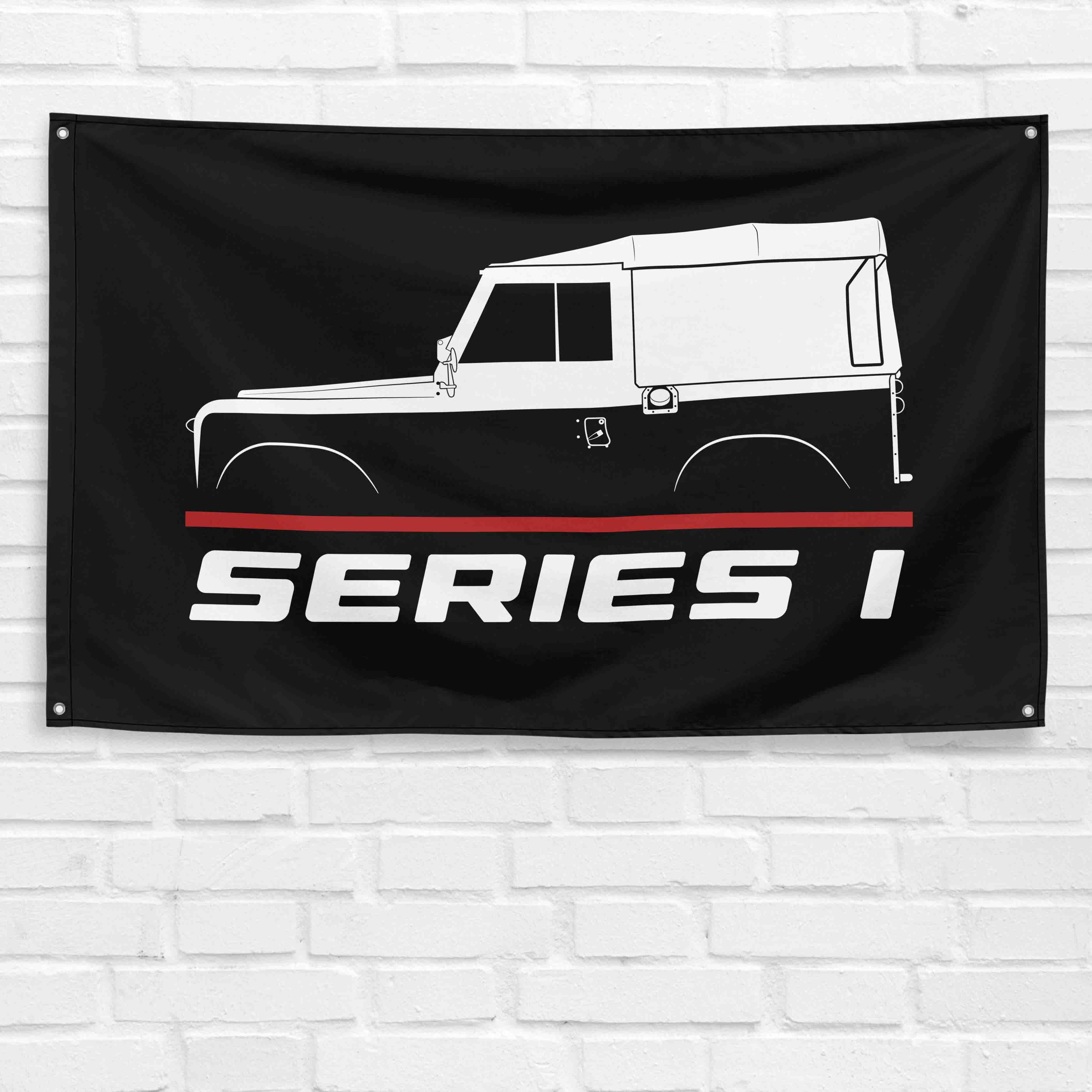 Series I 1948-1958 3x5 ft Flag Garage Wall Decor Birthday Gift Banner