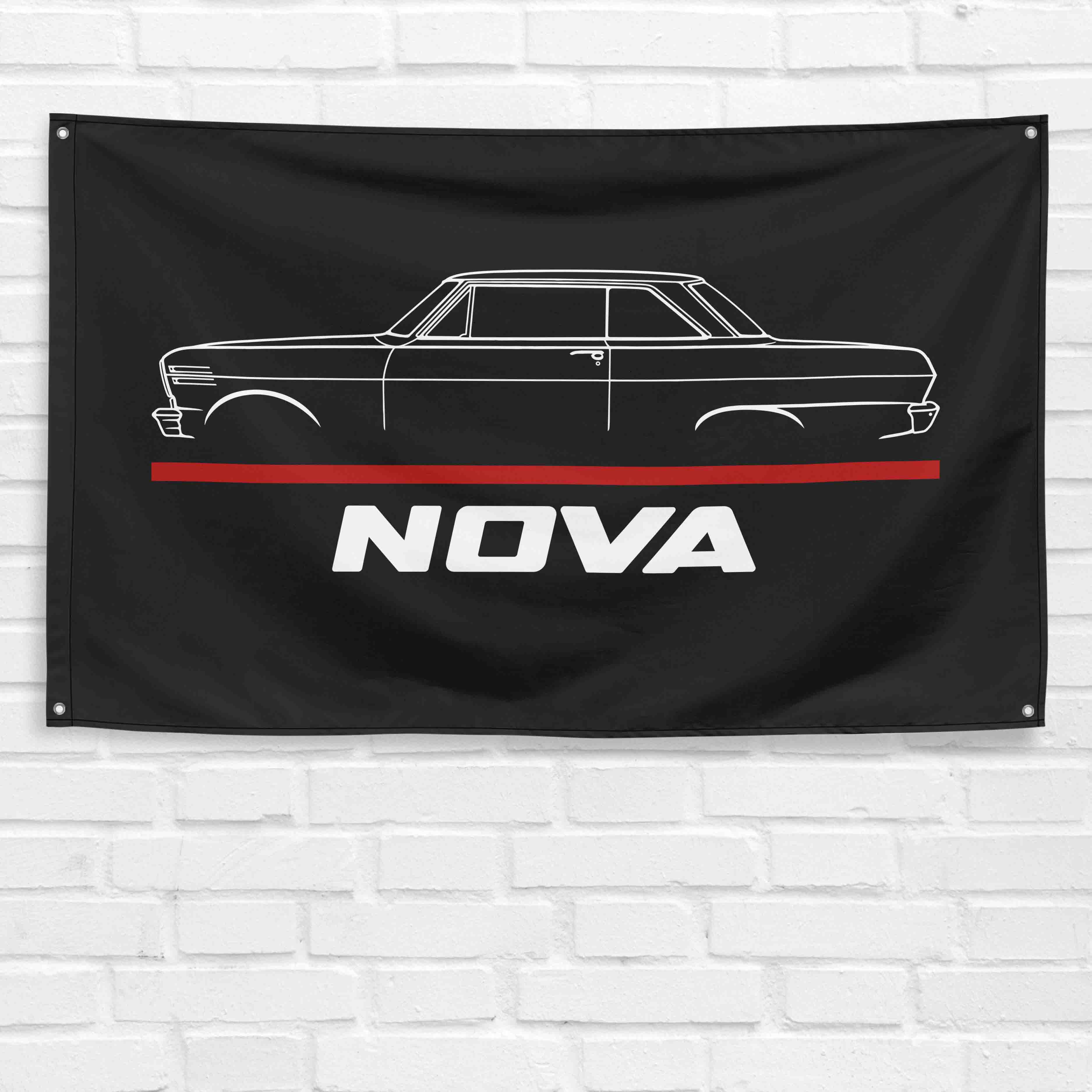 Nova 1962 Muscle 3x5 ft Flag Garage Wall Decor Birthday Gift Banner