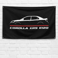 Corolla XRS E120 2003-2007 3x5 ft Flag Garage Wall Decor Birthday Gift Banner