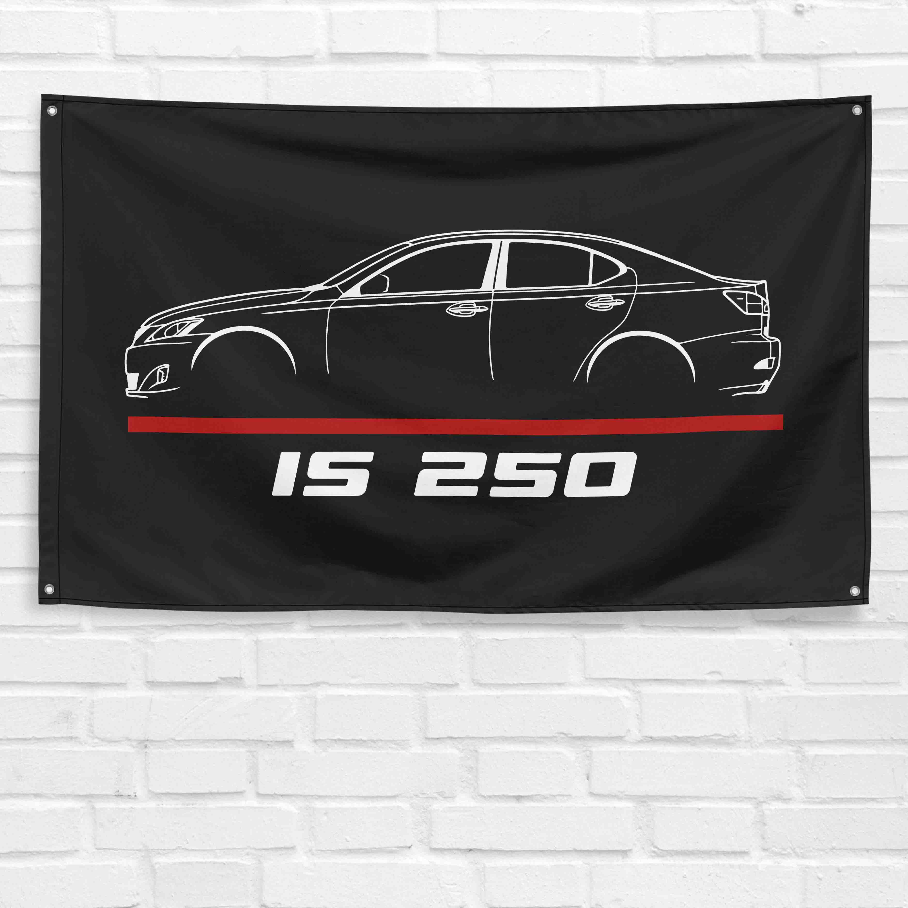 IS 250 2010 3x5 ft Flag Garage Wall Decor Birthday Gift Banner
