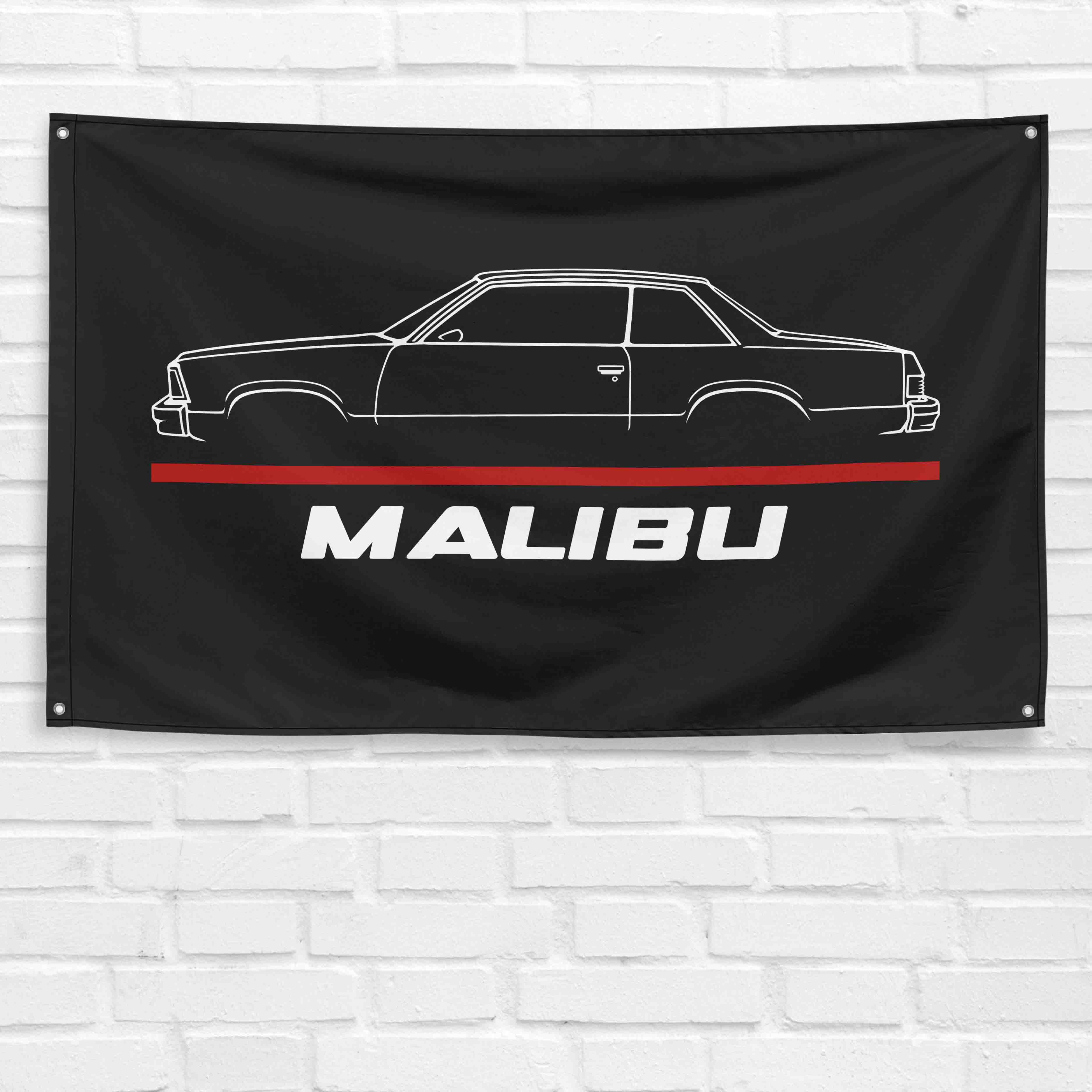 Malibu 1981 3x5 ft Flag Garage Wall Decor Birthday Gift Banner