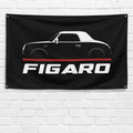 Figaro 1991-1997 3x5 ft Flag Garage Wall Decor Birthday Gift Banner