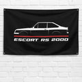 Escort RS 2000 1977-1980 3x5 ft Flag Garage Wall Decor Birthday Gift Banner