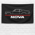 Nova 1970 3x5 ft Flag Garage Wall Decor Birthday Gift Banner