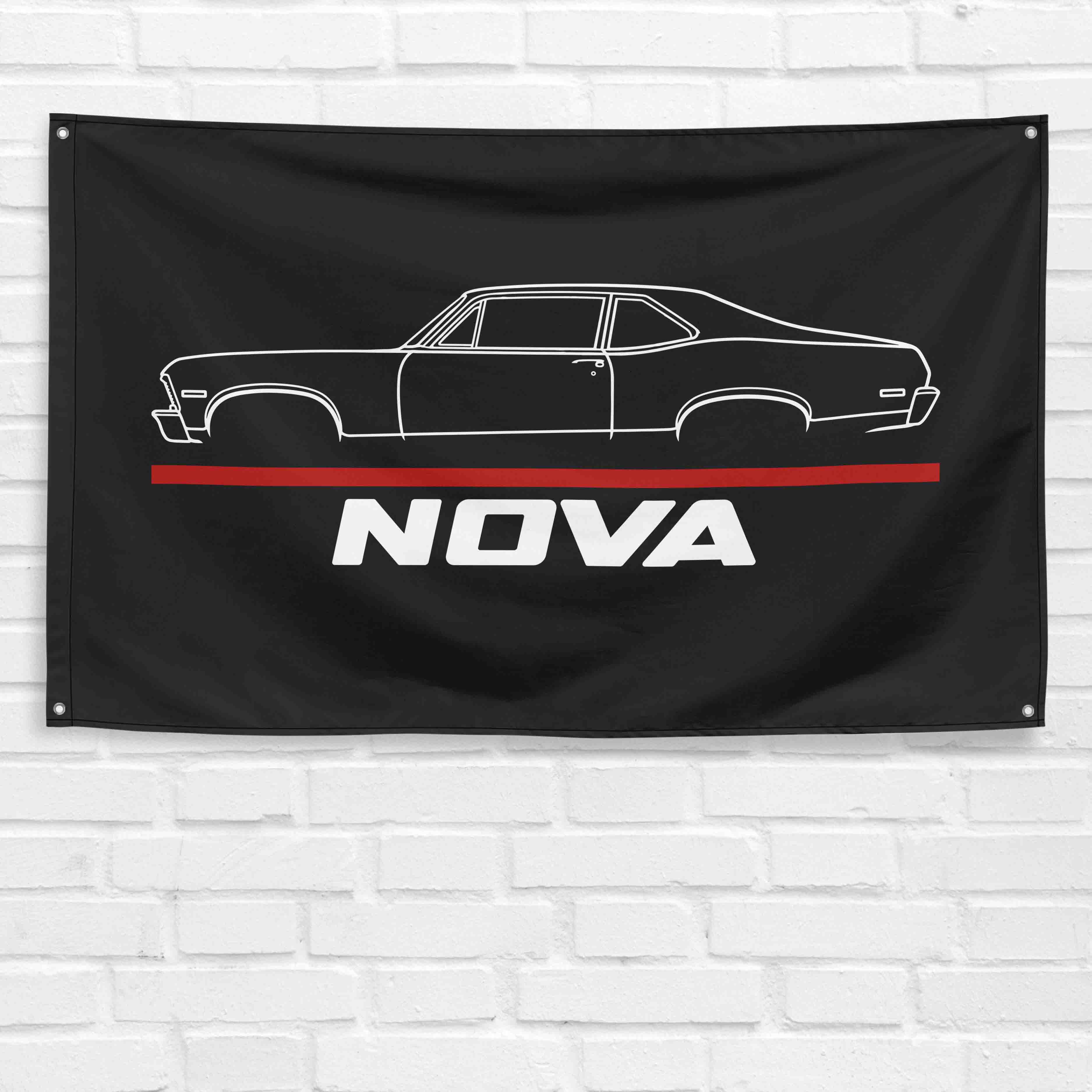 Nova 1970 3x5 ft Flag Garage Wall Decor Birthday Gift Banner