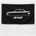 242 1974-1980 3x5 ft Flag Garage Wall Decor Birthday Gift Banner