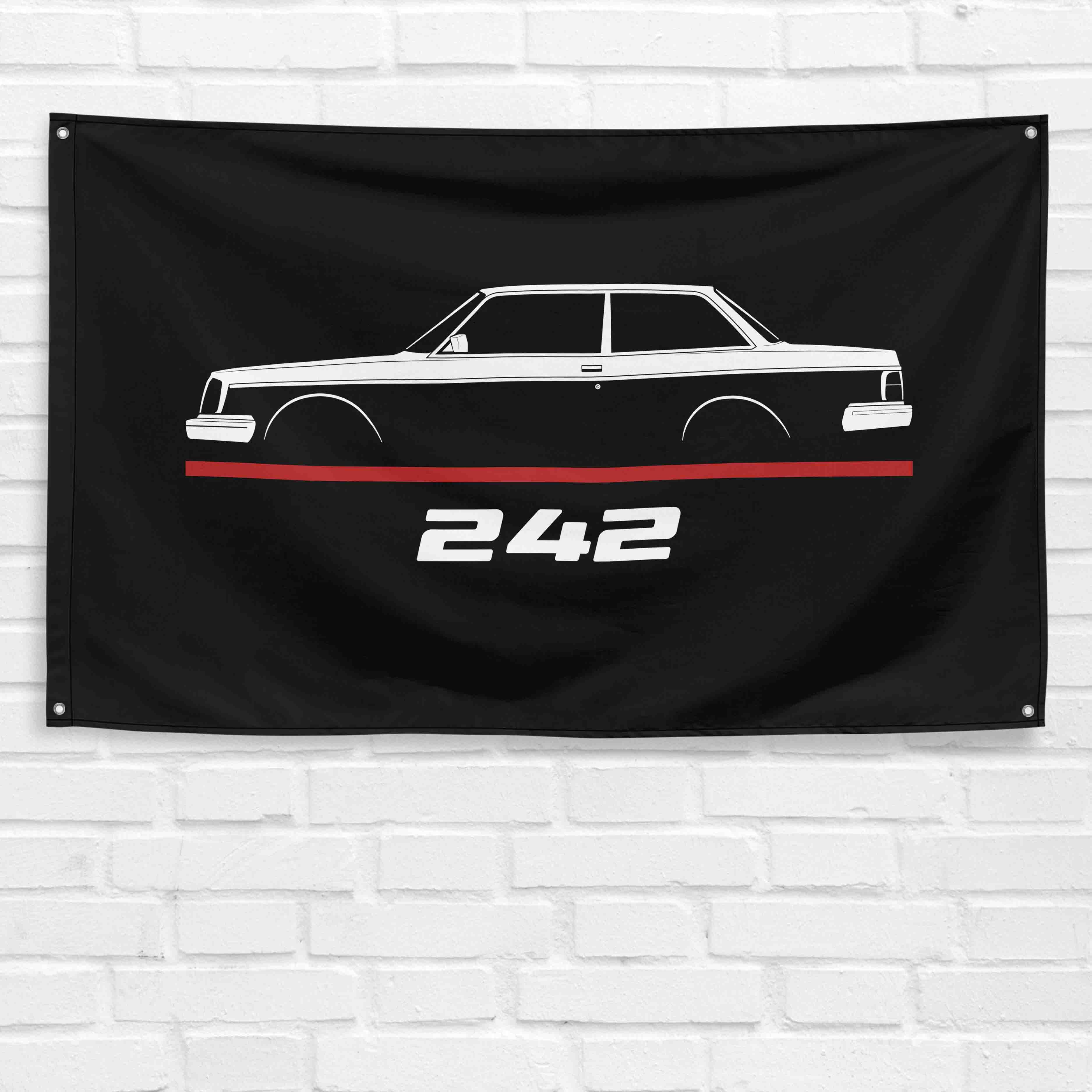 242 1974-1980 3x5 ft Flag Garage Wall Decor Birthday Gift Banner