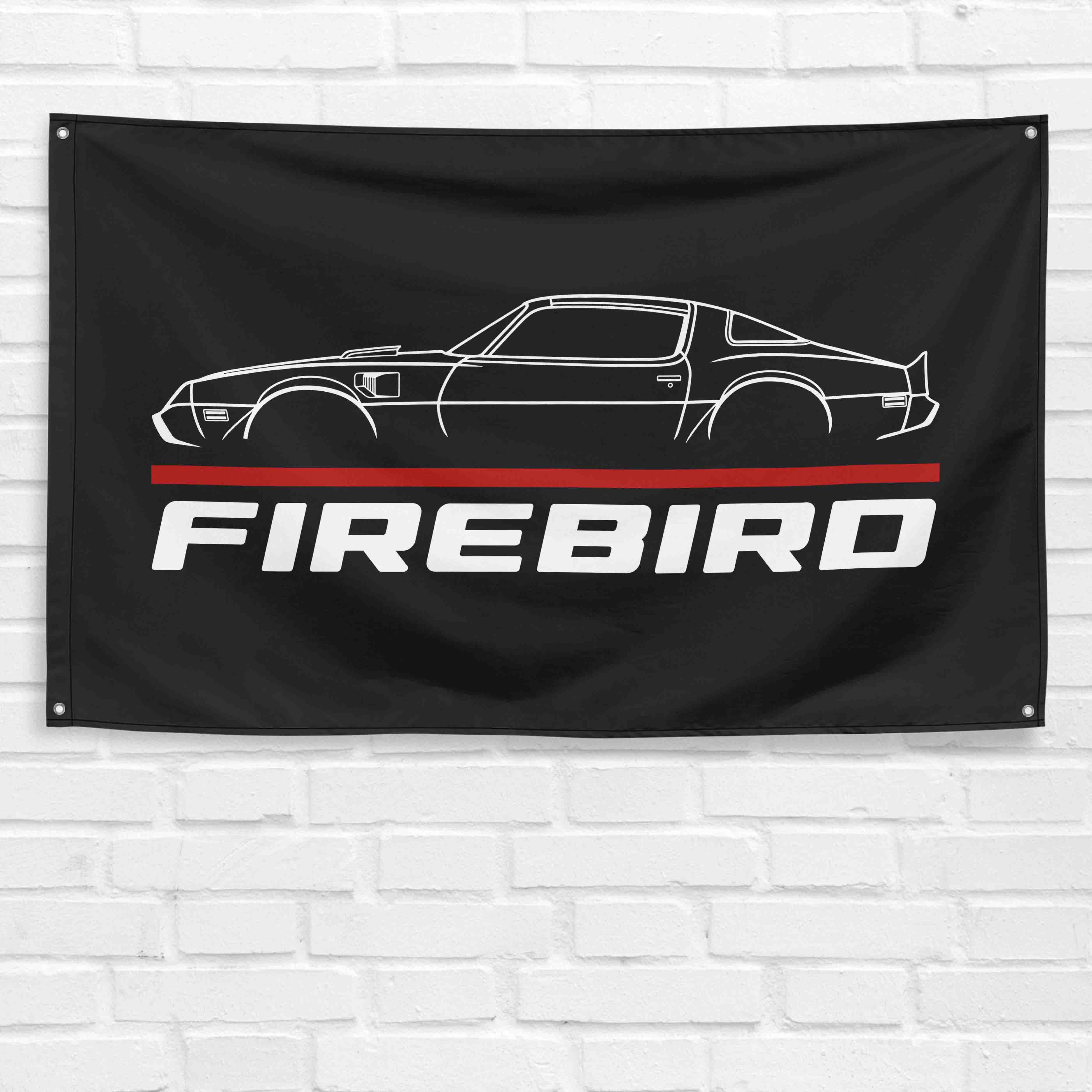 Firebird Trans-Am 1979 3x5 ft Flag Garage Wall Decor Birthday Gift Banner