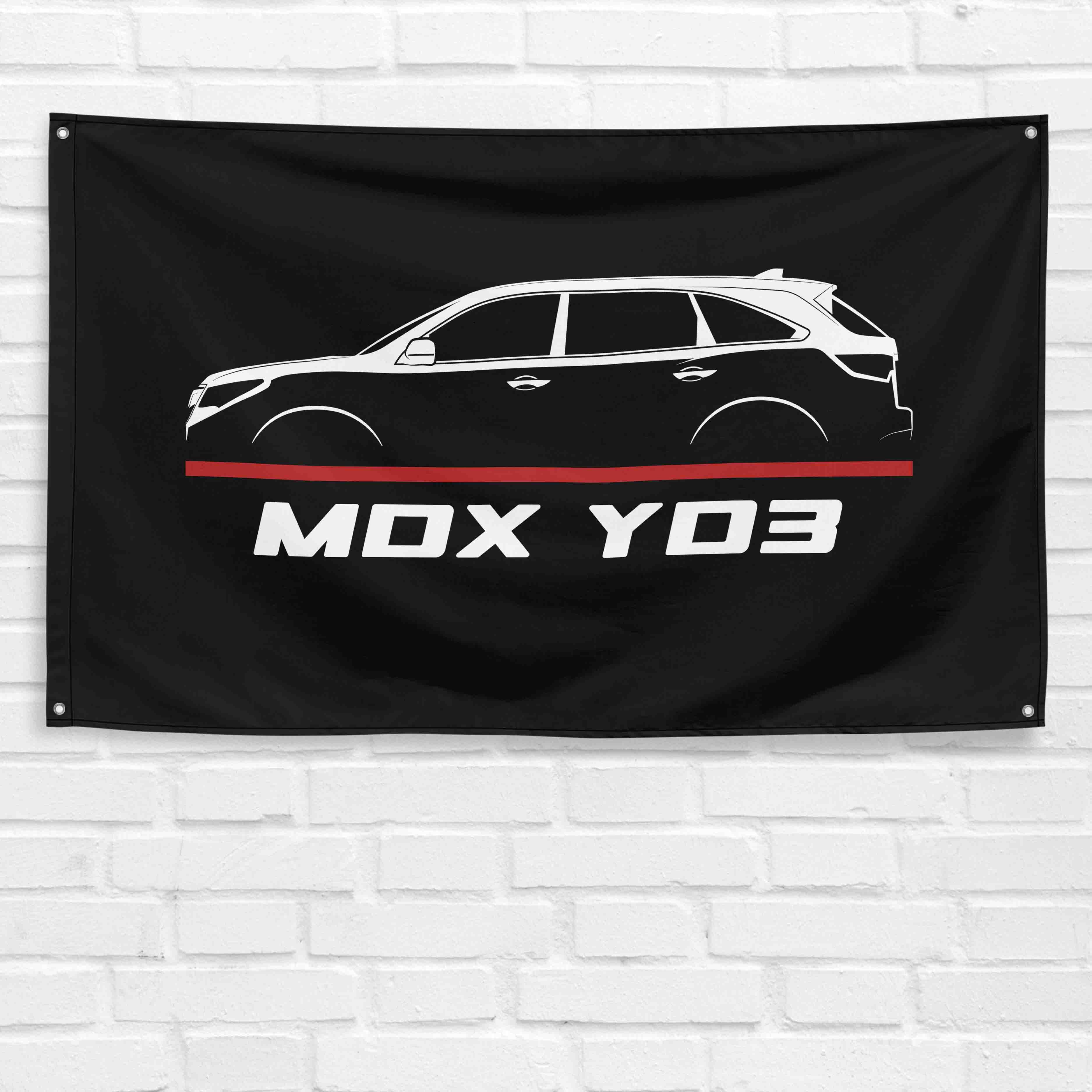 MDX YD3 2014-2020 3x5 ft Flag Garage Wall Decor Birthday Gift Banner