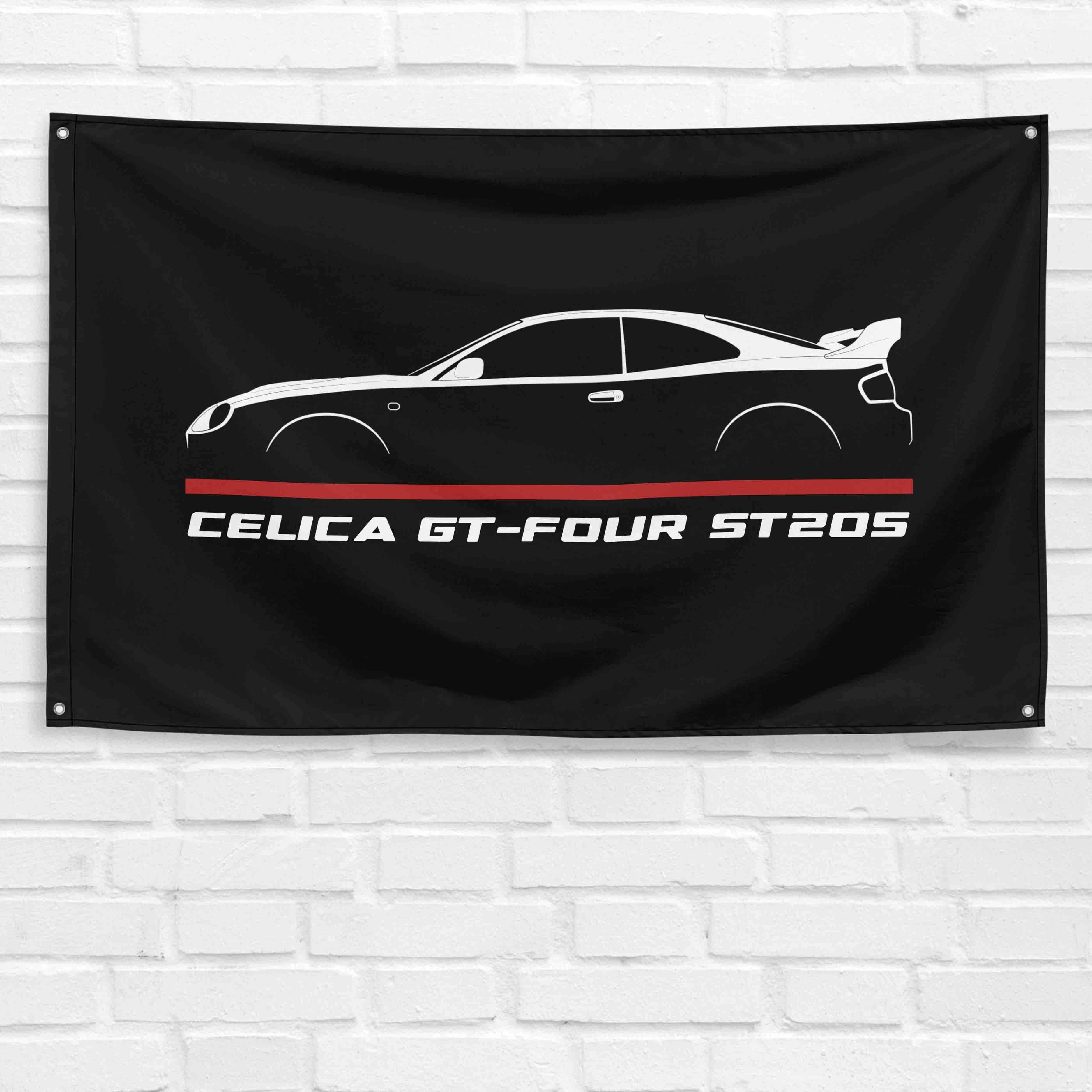 Celica GT-Four ST205 1994-1999 3x5 ft Flag Garage Wall Decor Banner