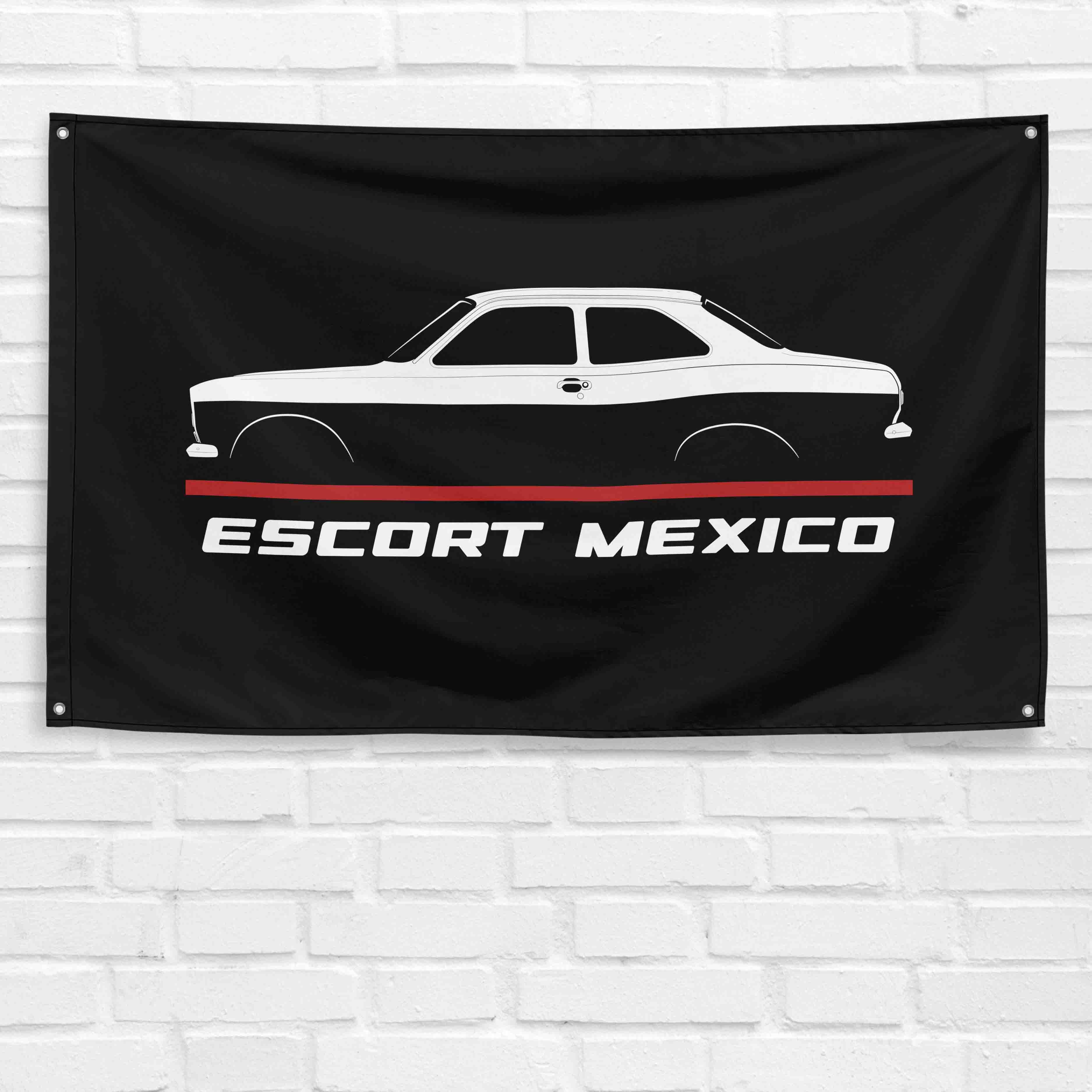 Escort Mexico 1970-1974 3x5 ft Flag Garage Wall Decor Birthday Gift Banner