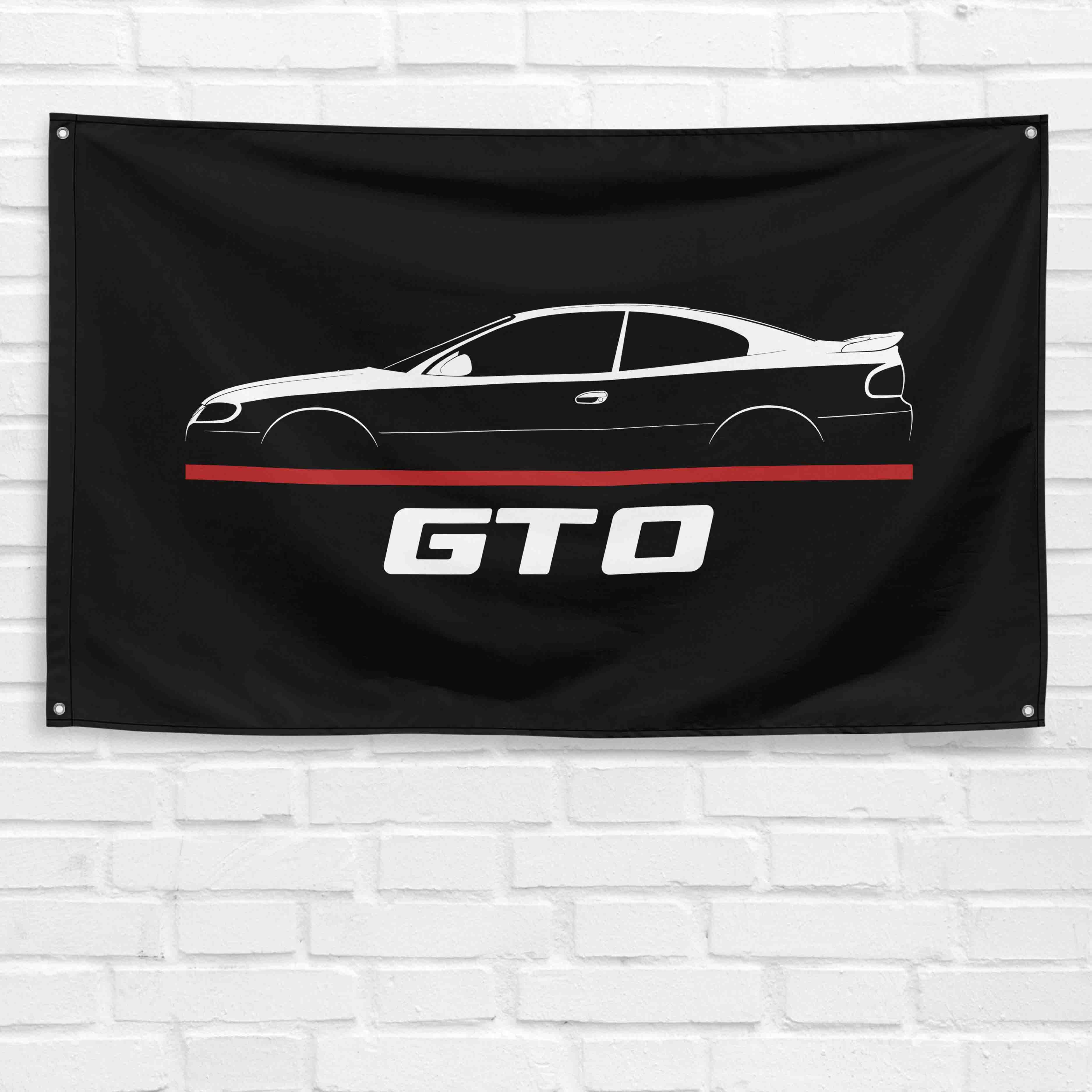 GTO 2003-2006 3x5 ft Flag Garage Wall Decor Birthday Gift Banner