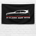 A-Class AMG W176 2015-2018 3x5 ft Flag Garage Wall Decor Birthday Gift Banner