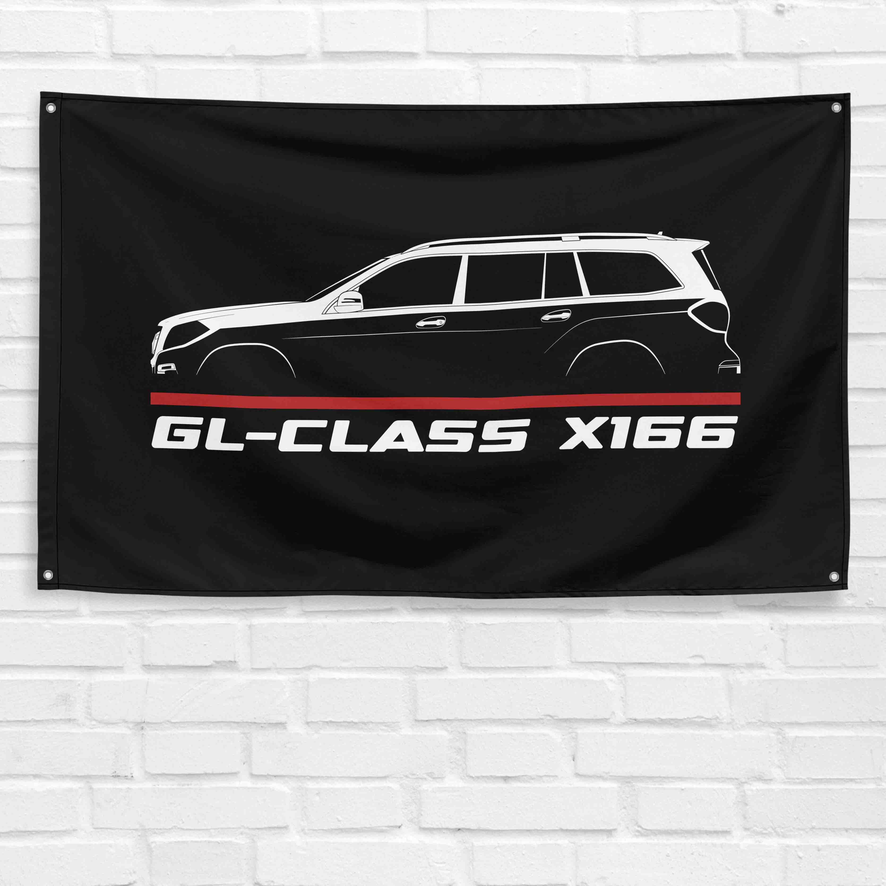 GL-Class X166 2012-2016 3x5 ft Flag Garage Wall Decor Birthday Gift Banner