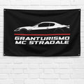 GranTurismo MC Stradale 2007-2017 3x5 ft Flag Garage Wall Decor Banner