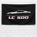 LC 500 2017-2022 3x5 ft Flag Garage Wall Decor Birthday Gift Banner