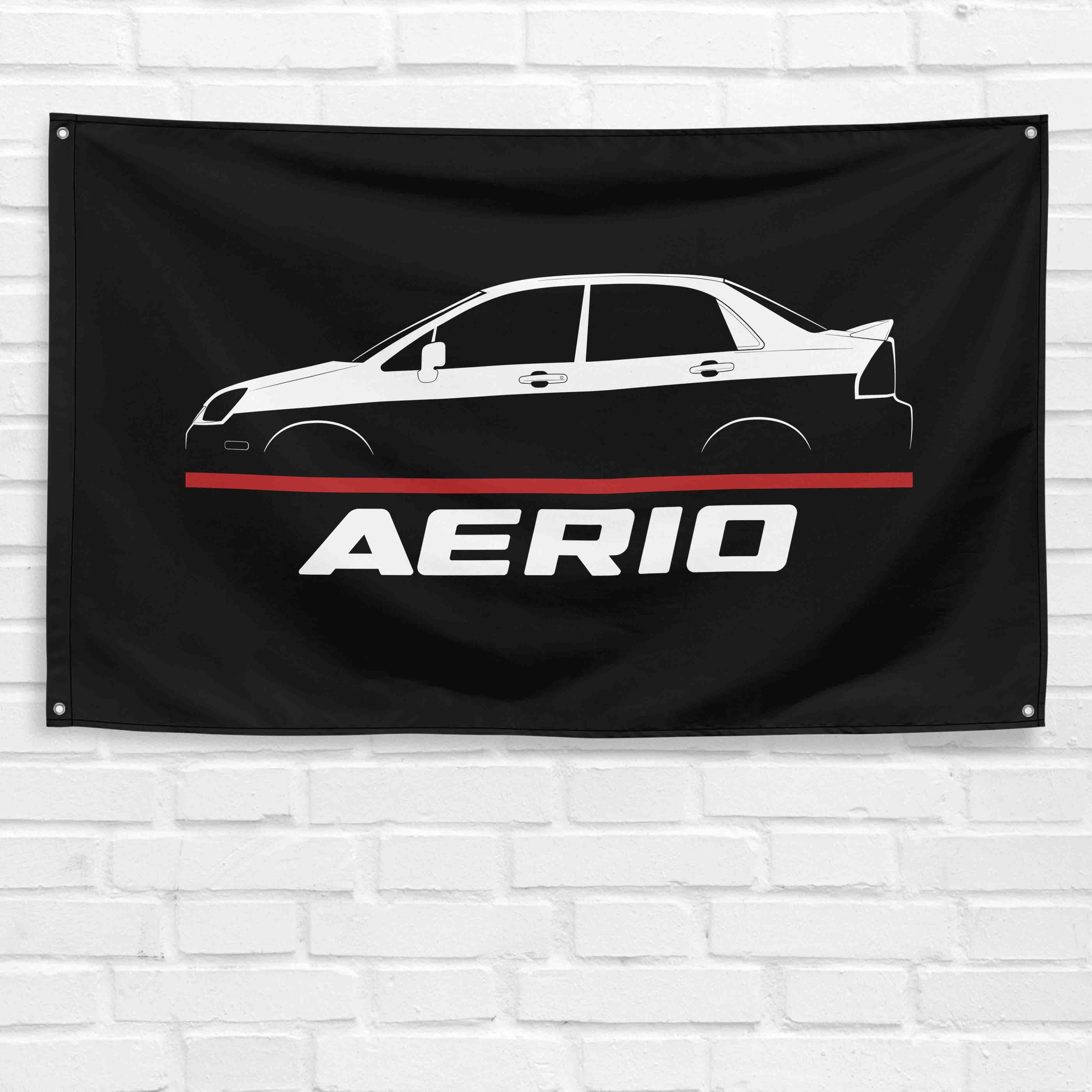 Aerio 2001-2007 3x5 ft Flag Garage Wall Decor Birthday Gift Banner