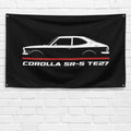 Corolla SR-5 TE27 1970-1973 3x5 ft Flag Garage Wall Decor Birthday Gift Banner