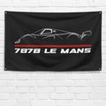 787B Le Mans Race 3x5 ft Flag Garage Wall Decor Birthday Gift Banner