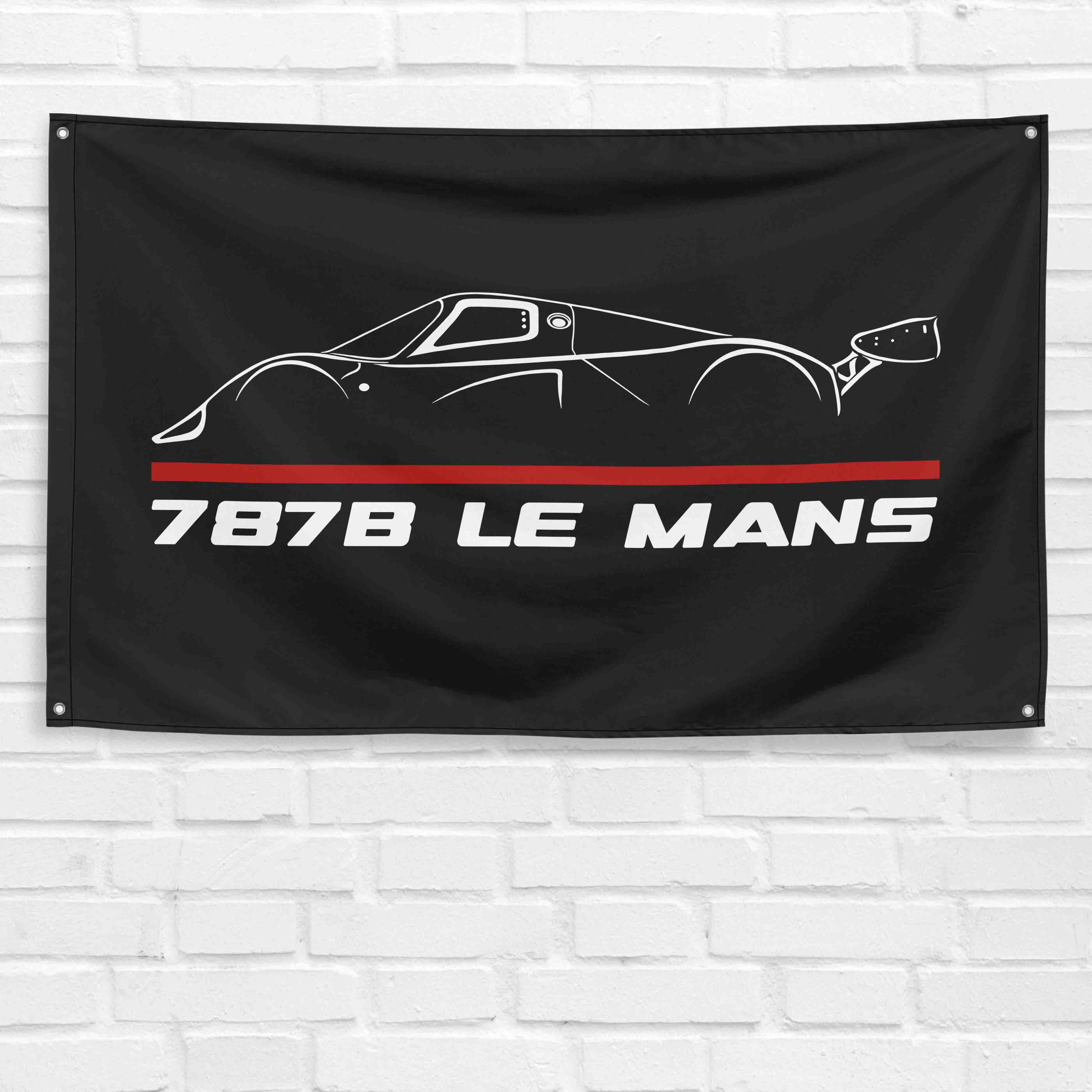 787B Le Mans Race 3x5 ft Flag Garage Wall Decor Birthday Gift Banner