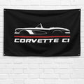 Corvette C1 1961-1962 3x5 ft Flag Garage Wall Decor Birthday Gift Banner