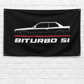 Biturbo Si 1981-1994 3x5 ft Flag Garage Wall Decor Birthday Gift Banner